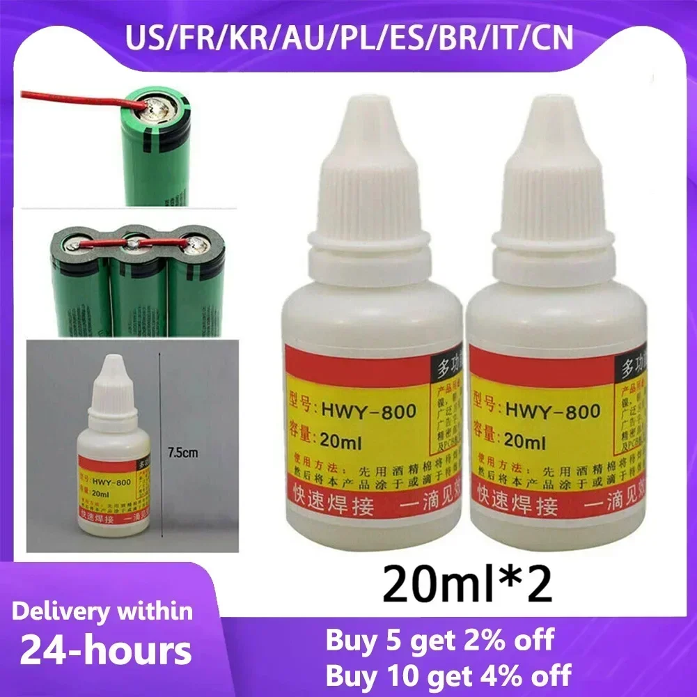 Flux For Soldering 20/35/50ml Solder Paste Stainless Steel Liquid Flux Welding Solder Soldering Tools Durable Liquid Solders