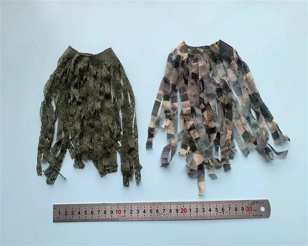 Snail In Stock 1/6 Soldier Jungle Sniper Camouflage Net Strip Shawl Fit 12