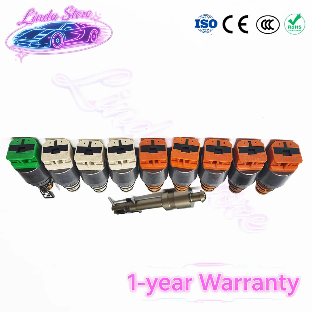 

Brand new 1 Set 8HP45 8HP75 8HP90 Transmission Solenoid Valve 1087298388 For VW BMW Audi Land Rover Jaguar