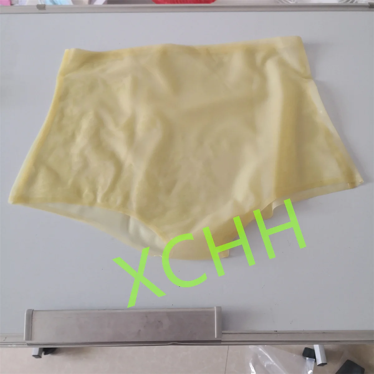 Latex Herren Shorts Gummi Slips Transparente handgemachte Unterwäsche Cosplay Kostüme nach Maß