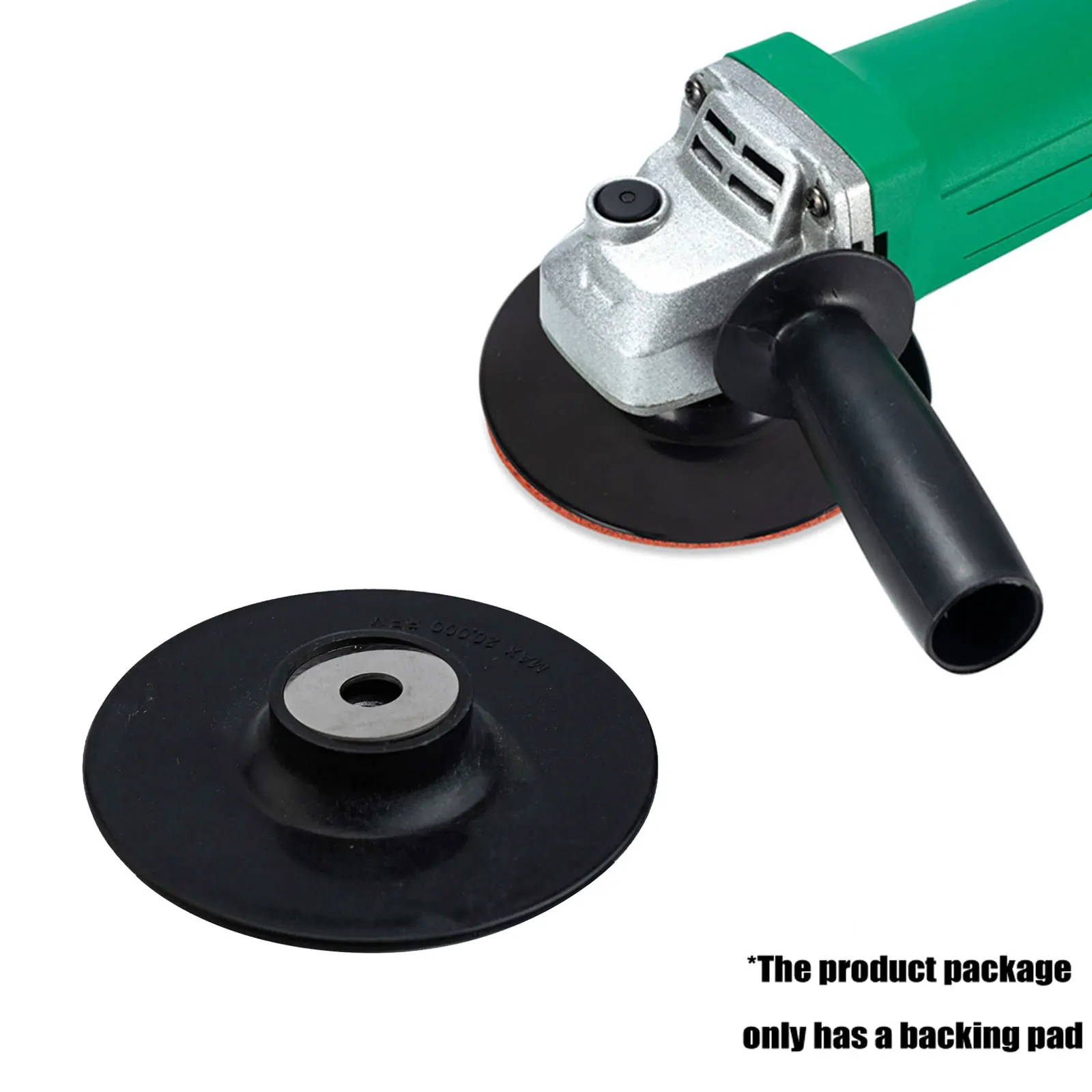 Backing Pad for Angle Grinder 4 Inch 100mm Diameter with M10 Thread and Lock Nut Designed for Fibre Disc Applications