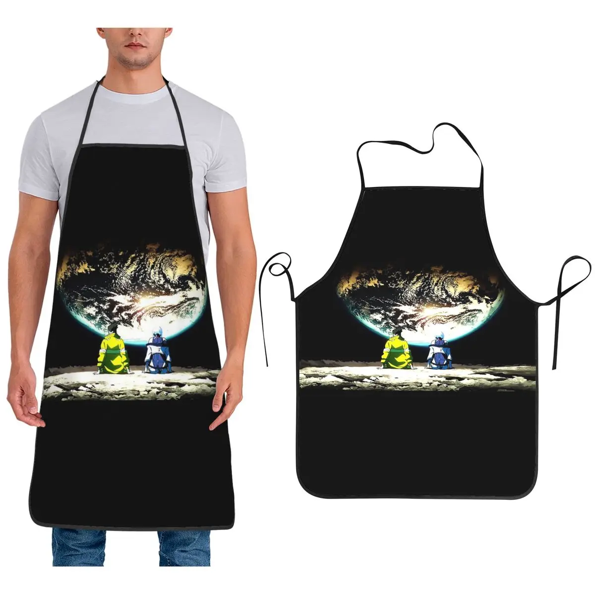 

Cyberpunk Edgerunners David Martinez Apron Chef Cooking Baking Tablier Sleeveless Bib Kitchen Cleaning Pinafore