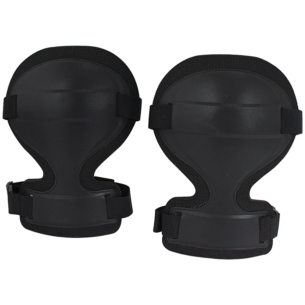 

Наколенники с тактическим ремешком для любителей милитари, легкое и износостойкое защитное снаряжение для походов и занятий спортом на открытом воздухе.