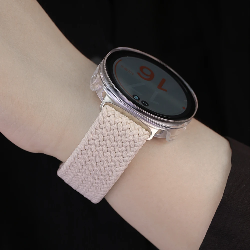 ไนลอนสร้อยข้อมือกีฬาสําหรับ Samsung Galaxy Watch 8 40 มม.44 มม.สําหรับ Galaxy นาฬิกา 8 Classic 46 มม.Solo Loop สายคล้อง