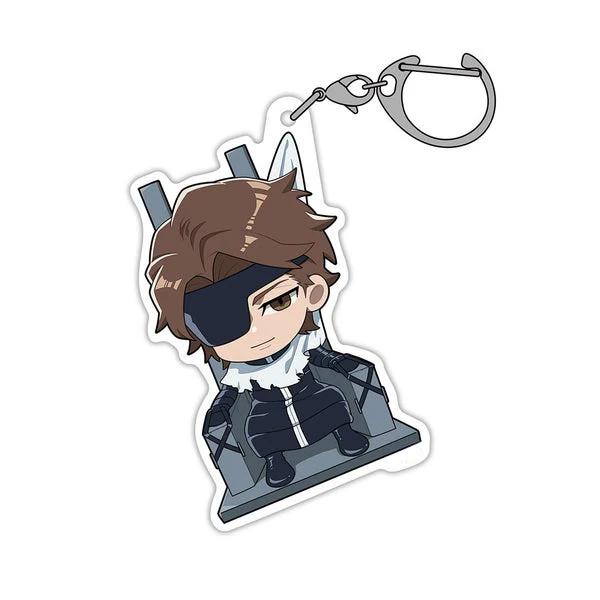 Anime Bleach Acrylic Keychain Grimmjow Jaegerjaquez Figure Desktop Decoration Collectible Ornament Cartoon Character Model Gift