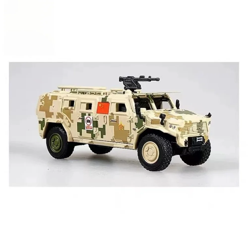 1/64 Dongfeng Mengshi Gen.3 Simulation Alloy Military Off-Road Armored Vehicle Model Diecast Car Collectible Desktop Ornaments