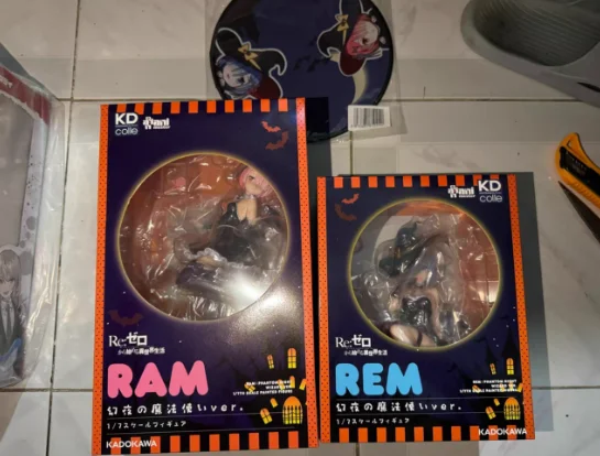 

【SF】In stock original KADOKAWA KDcolle Re Life a Different World from Zero REM RAM 1/7 scale figures model collection anime