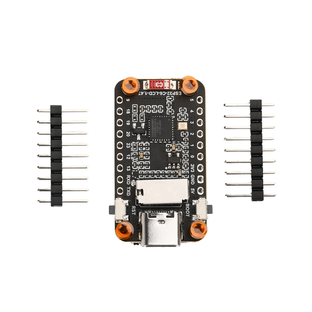 ESP32-C6 1.47-Inch LCD Screen Development Board Wifi 6 Bluetooth 5 Onboard RGB Color Led Type-C ESP32 Module