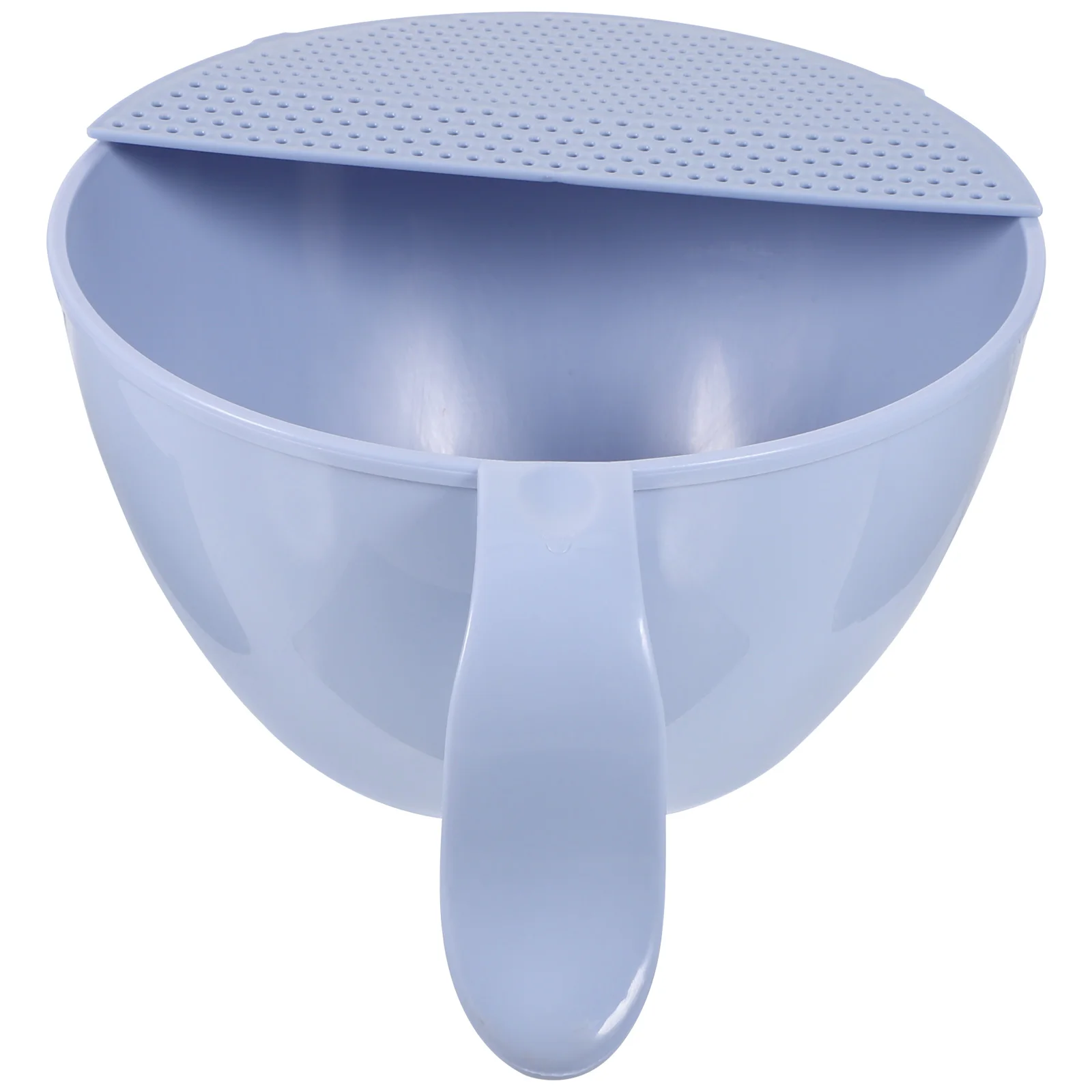 

Multifunction Kitchen Rice Strainer Washing Sieve Draining Basket Colander Fine Slot Filter Basket Handle Portable Pp Material