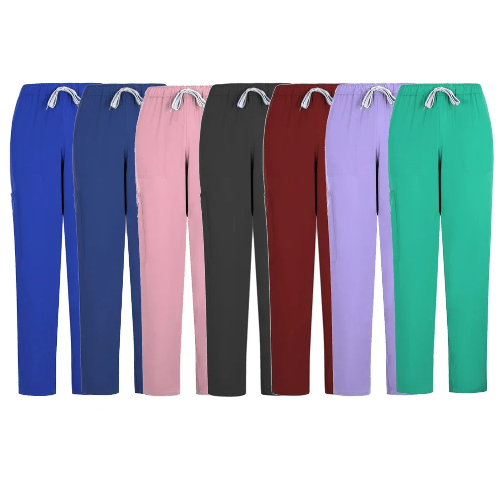 Krankens ch wester Frauen lässig kurz ärmel ige Kleidung Top Hose Apotheke arbeiten medizinische Krankenhaus Arzt Pflege Uniform V-Ausschnitt Peeling-Set