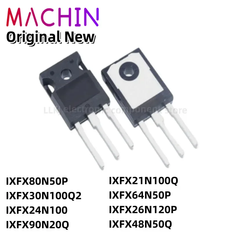 1 قطعة IXFX80N50P IXFX30N100Q2 IXFX24N100 IXFX90N20Q IXFX21N100Q IXFX64N50P IXFX26N120P IXFX48N50Q TO247 MOS FET TO-247.