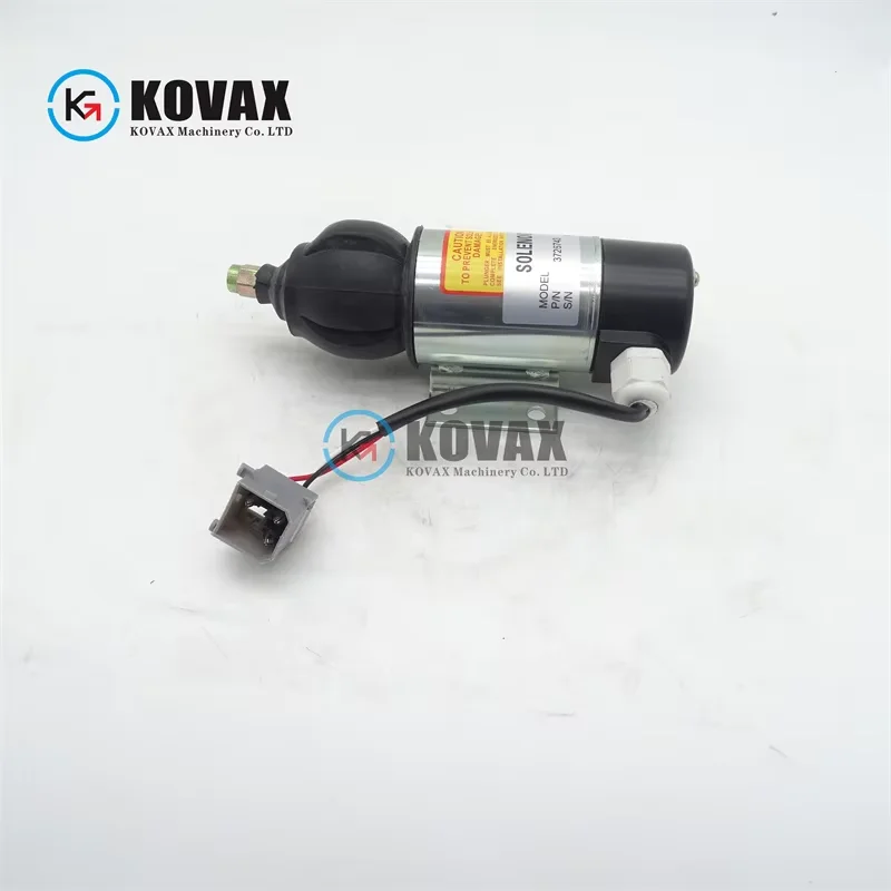 

3726743 24V Fuel Stop Shutoff Solenoid Valve 51557 3826742 24V 872825 Excavator Parts