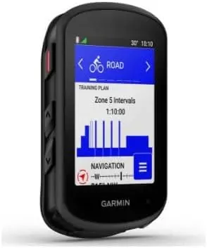 Garmin EDGE 840คอมพิวเตอร์ขี่จักรยาน GPS ขนาดกะทัดรัดพร้อมหน้าจอสัมผัสและปุ่มการฝึกสอนแบบปรับตัวเป้าหมาย