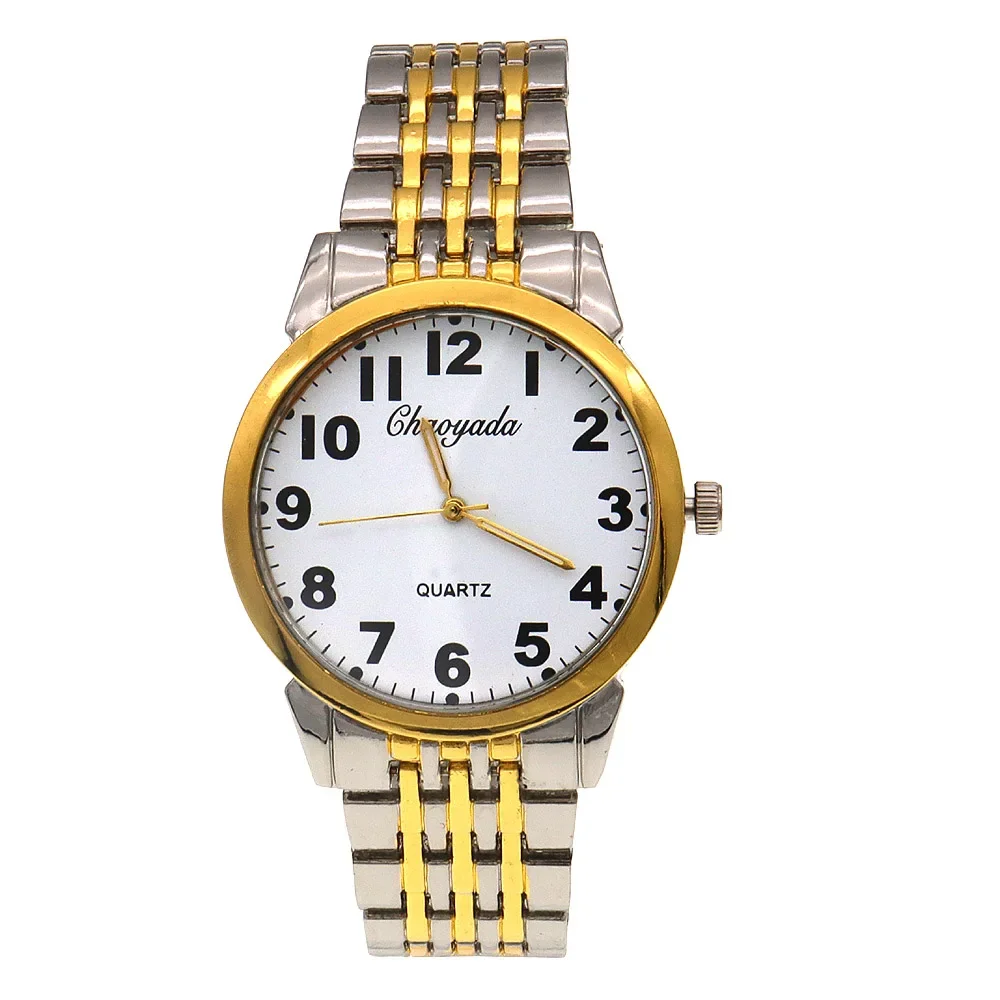 Gloednieuwe Paar Eenvoudige Horloge Mode Polshorloges Voor Vrouwen En Man Roestvrij Mesh Quartz Clcok Horloge