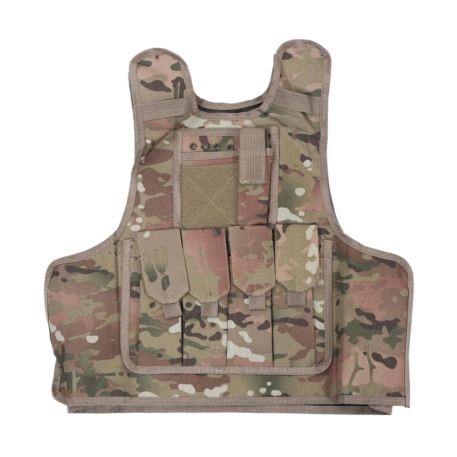 Kids Camouflage Outdoor Vest - Durable Size-Neutral Vest for jungle Games