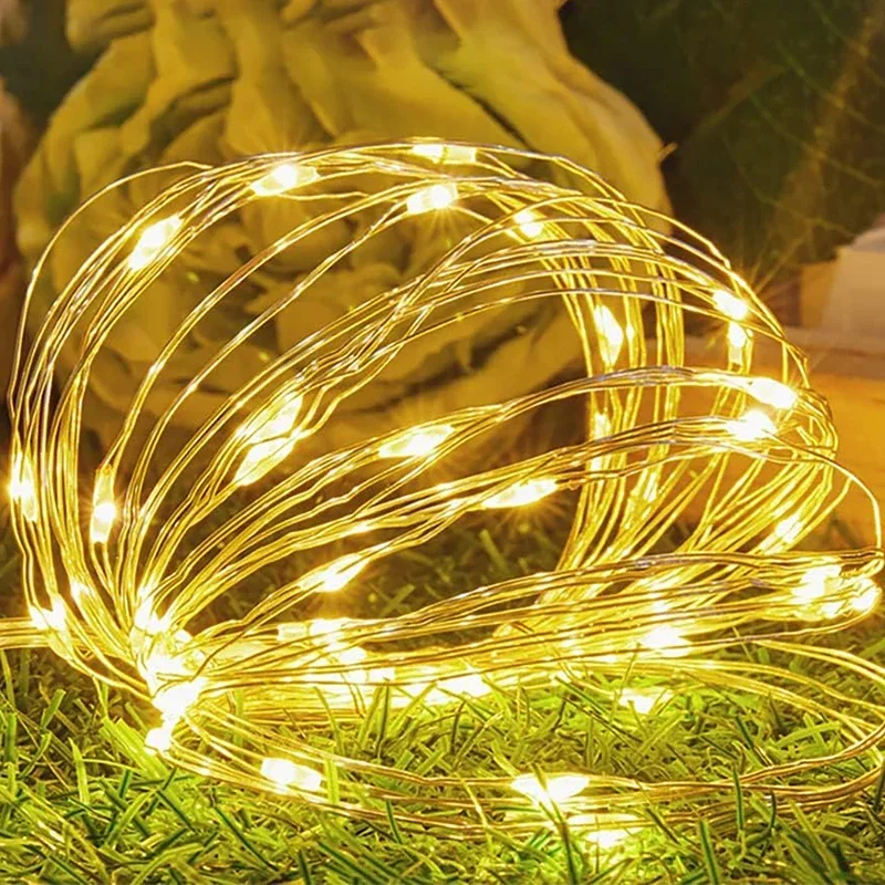 100/2M LED String Light USB/Battery Copper Wire Garland Fairy Lights Holiday Christmas Wedding Party Decoration Waterproof Light