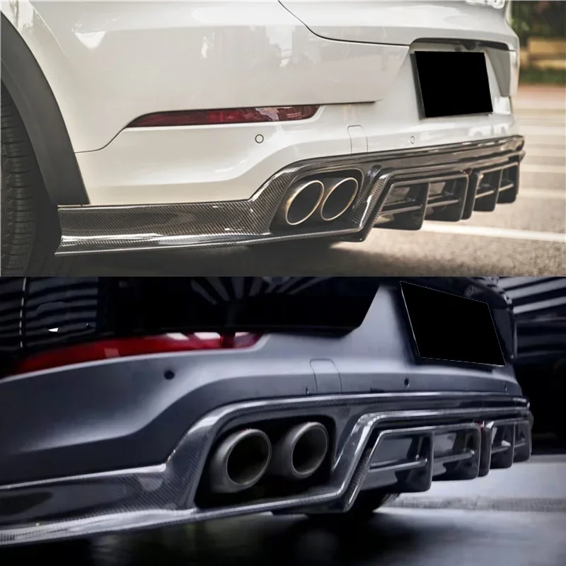 Exclusive 2025 for Cayenne Turbo GTS CMST Style Carbon Fiber Rear Diffusible Spoiler Body Kit for Porsche Cayenne 2019-2022