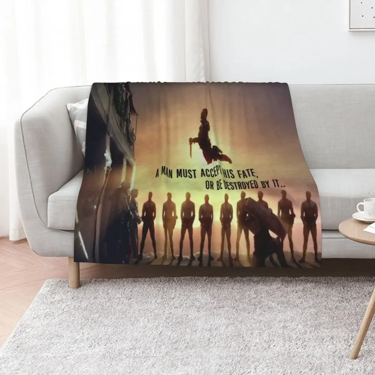 سبارتاكوس اقتباس رمي بطانية للأطفال لينة كبيرة المانجا الفاخرة العلامة التجارية