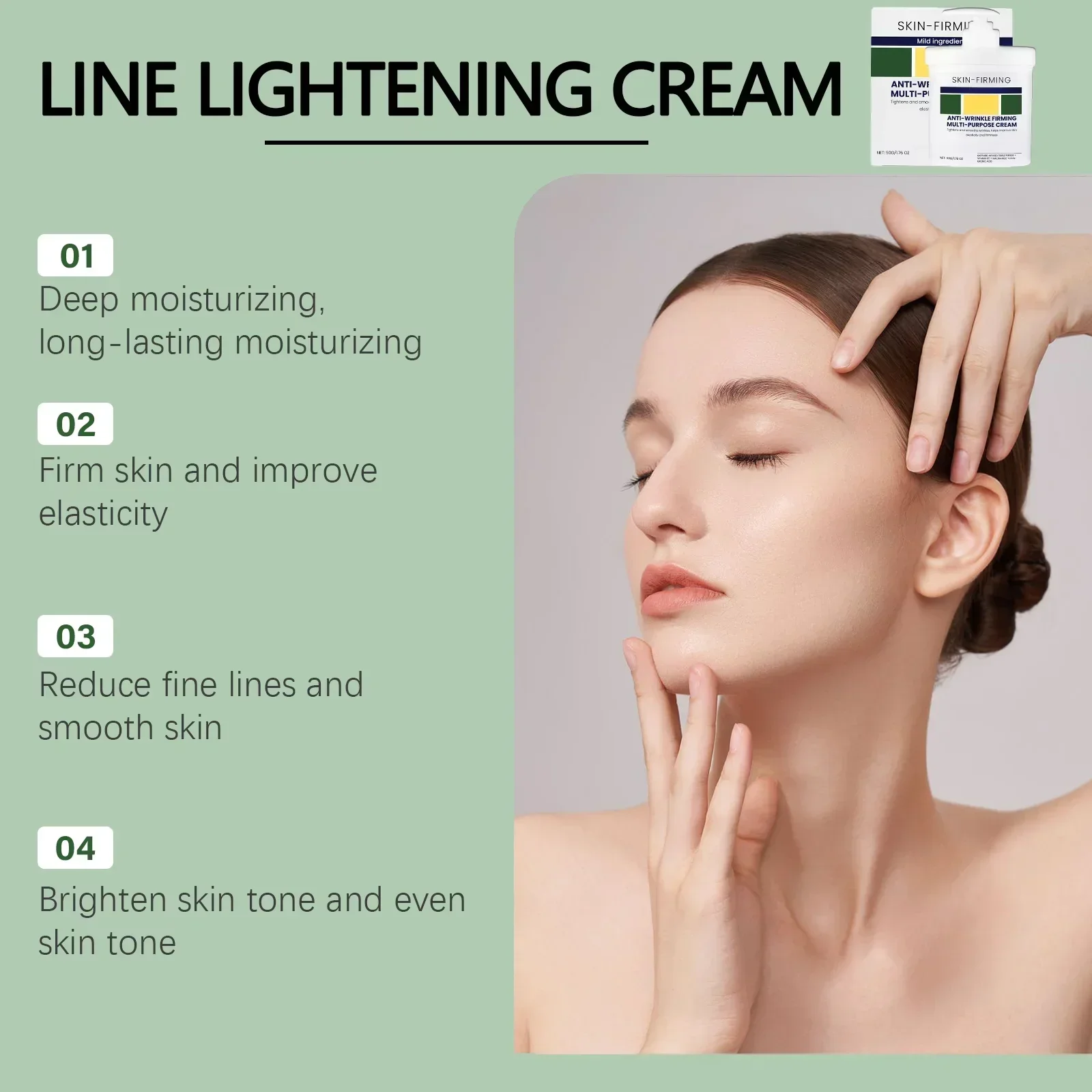 Anti-Wrinkle Rejuvenating Neck Lines Protein Cream Moisturize, Lift, and Revitalize Neck Skin