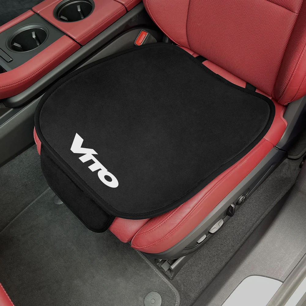 Car Seat Protector Non-Slip Cushion Polyester Fabric Protective Pad Auto Accessories For Mercedes Benz Vito W639 W447 W638