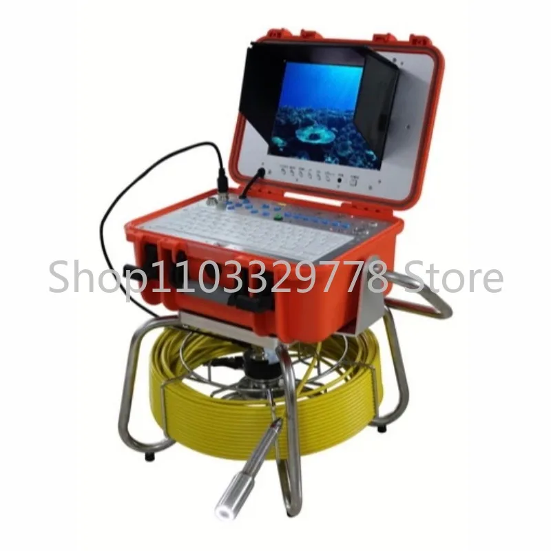 Hd High Resolution Plumbers Sewer Industrial Endoscope Pipe Inspection Video Camera