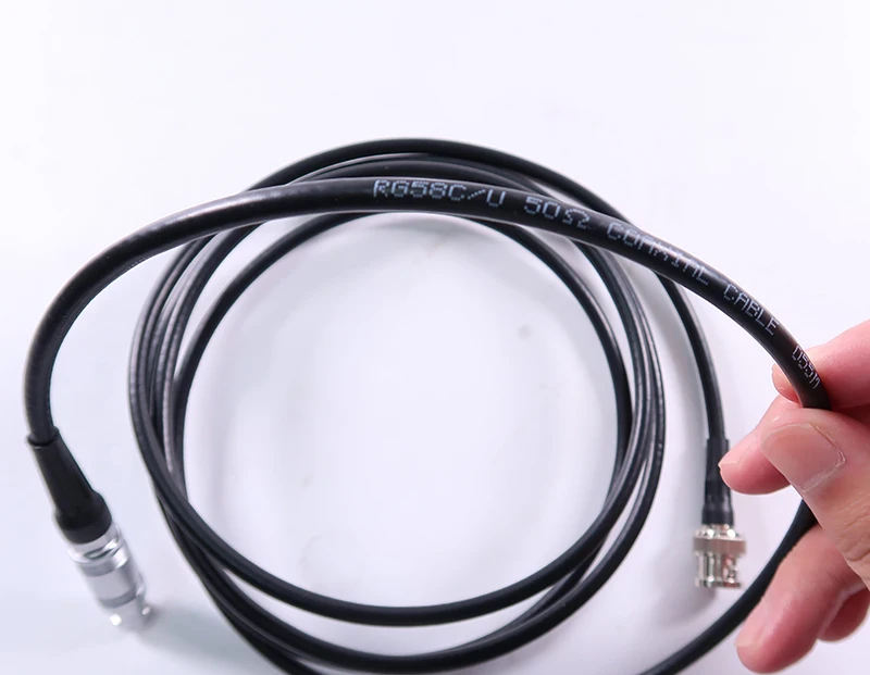 compatible with style lemo 01 to BNC RG58 connect cable  ultrasonic cable  of UT meter