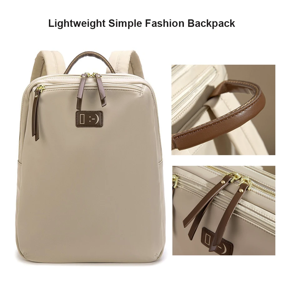 14 Inch Laptop Backpack for Women, High Quality Light College Bookbag for School, Casual Business Daypack for Travel Work