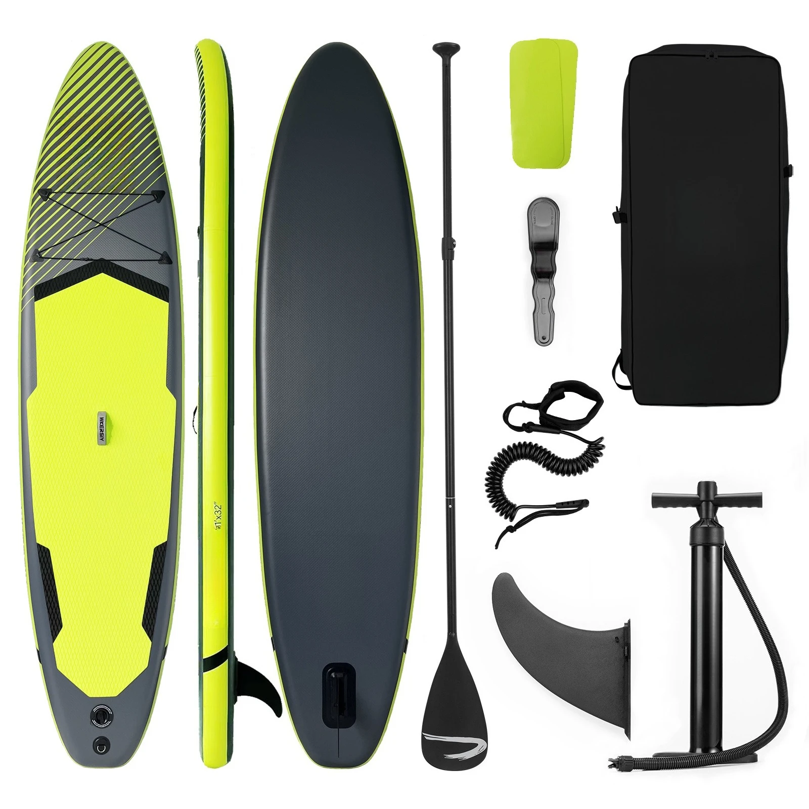 

2025 new paddle board one piece delivery inflatable surfboard cross-border pulp board SUP