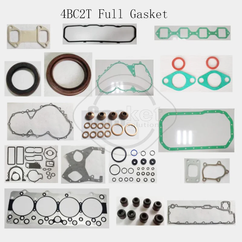 4BE1 4HE1 4FA1 4FE1 4BC2 4BC2T 4HG1 4HG1T Full Gasket Kit  For Isuzu Engine Forklift Tractor Excavator 5-87812484-1 5-87811358-0