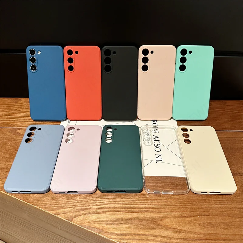 Candy Color Case For Samsung Galaxy A15 A05 A05S A25 A35 A55 A54 A34 A24 A14 A04 A04E A53 A13 A23 A33 A03S Silicone Soft Cover