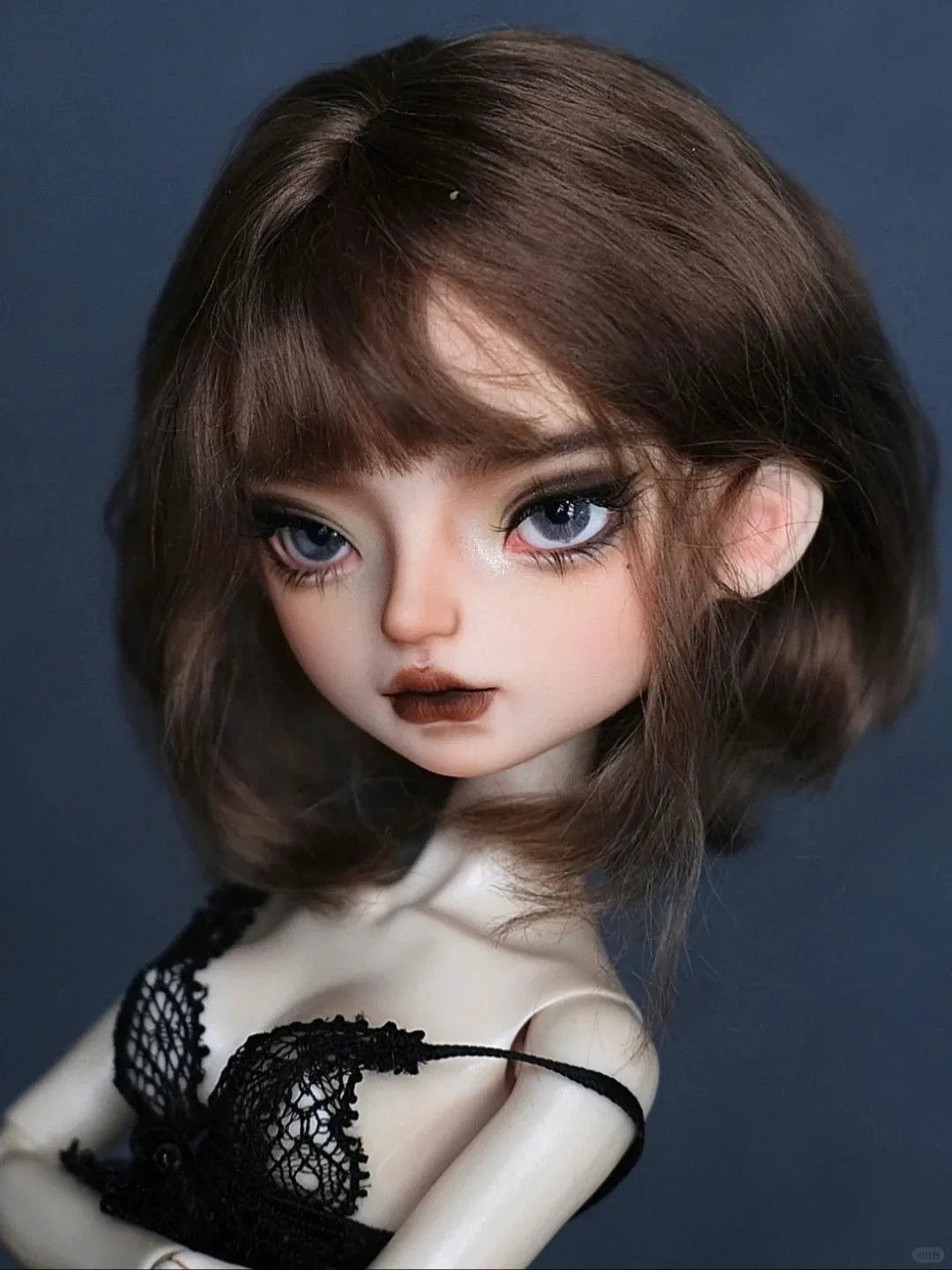 Nueva muñeca SD BJD 26cm chica delgada 1/6 AMY chica madura maquillaje oscuro modelo de arte juguete de alta calidad DIY regalo perfecto mano envío gratis