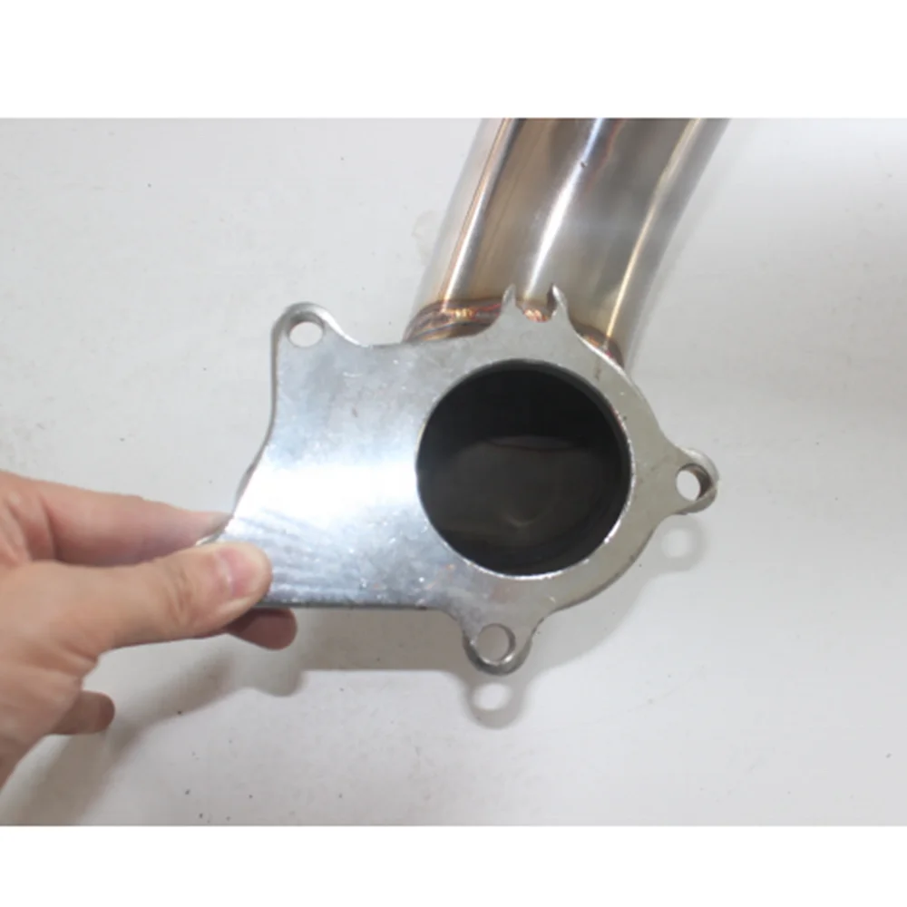 Stainless Steel Material Automotive Exhaust Pipes Customization Fine Workmanship Suitable for BMW Exhaust Manifold Downcomer