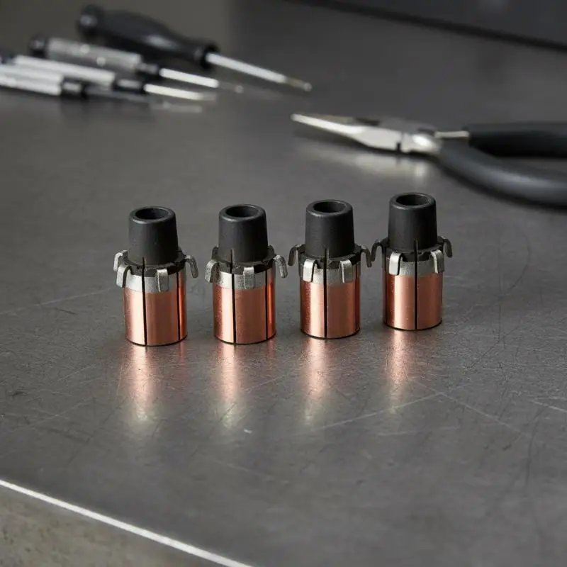 1/5Pcs 10*5*14mm Hook-type Copper Commutator Micro Motor Commutator Rectifier Directional Copper Heads