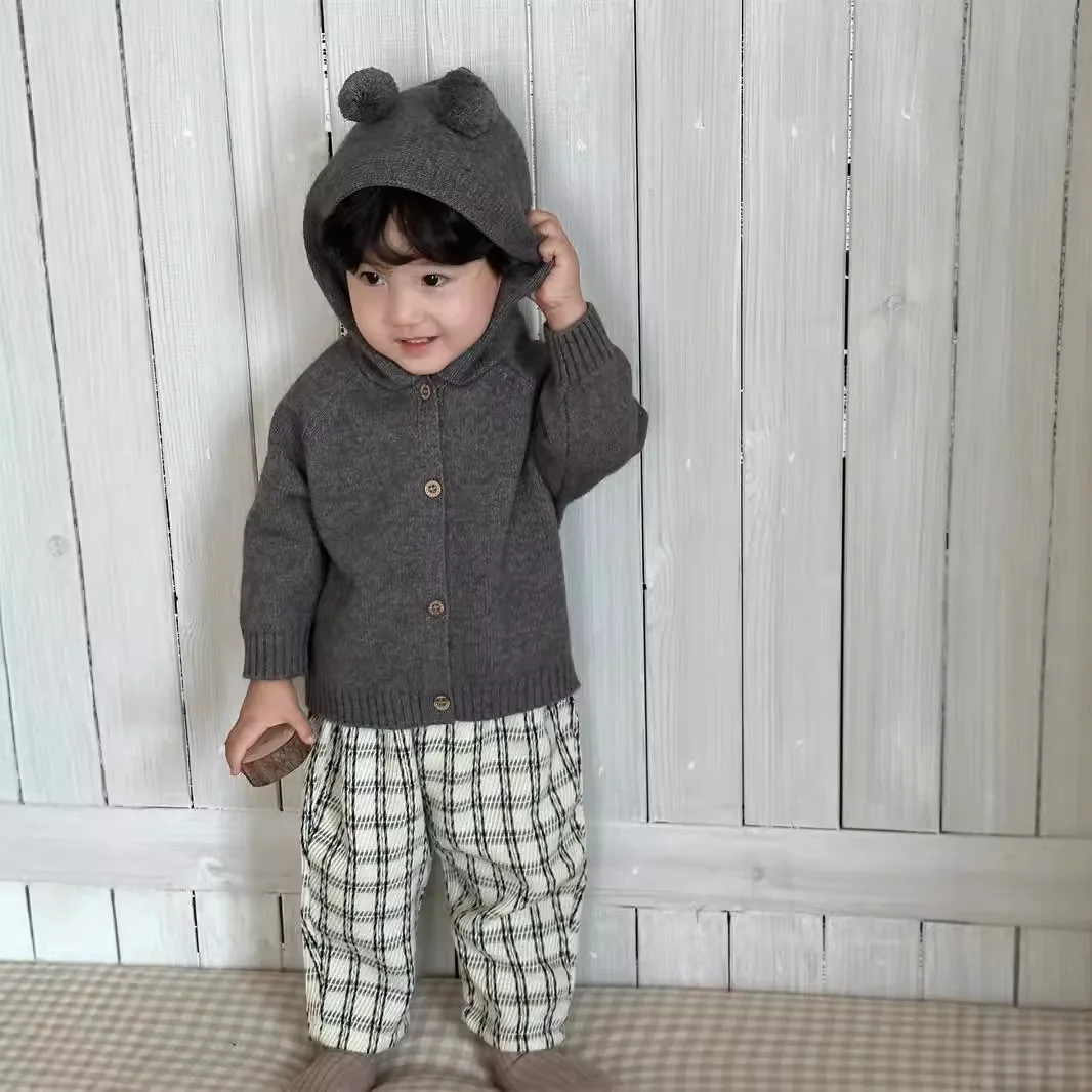 

Children Hooded Sweater Jacket for Spring and Autumn 2025 Baby Clothing Korean Children Clothing Boys Casual Versatile Top