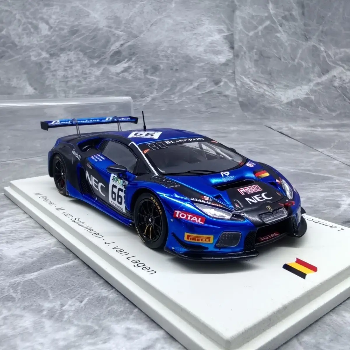 Spark 1/43 Lamborghini Huracan GT3 Attempto 2017 Resin Car Model