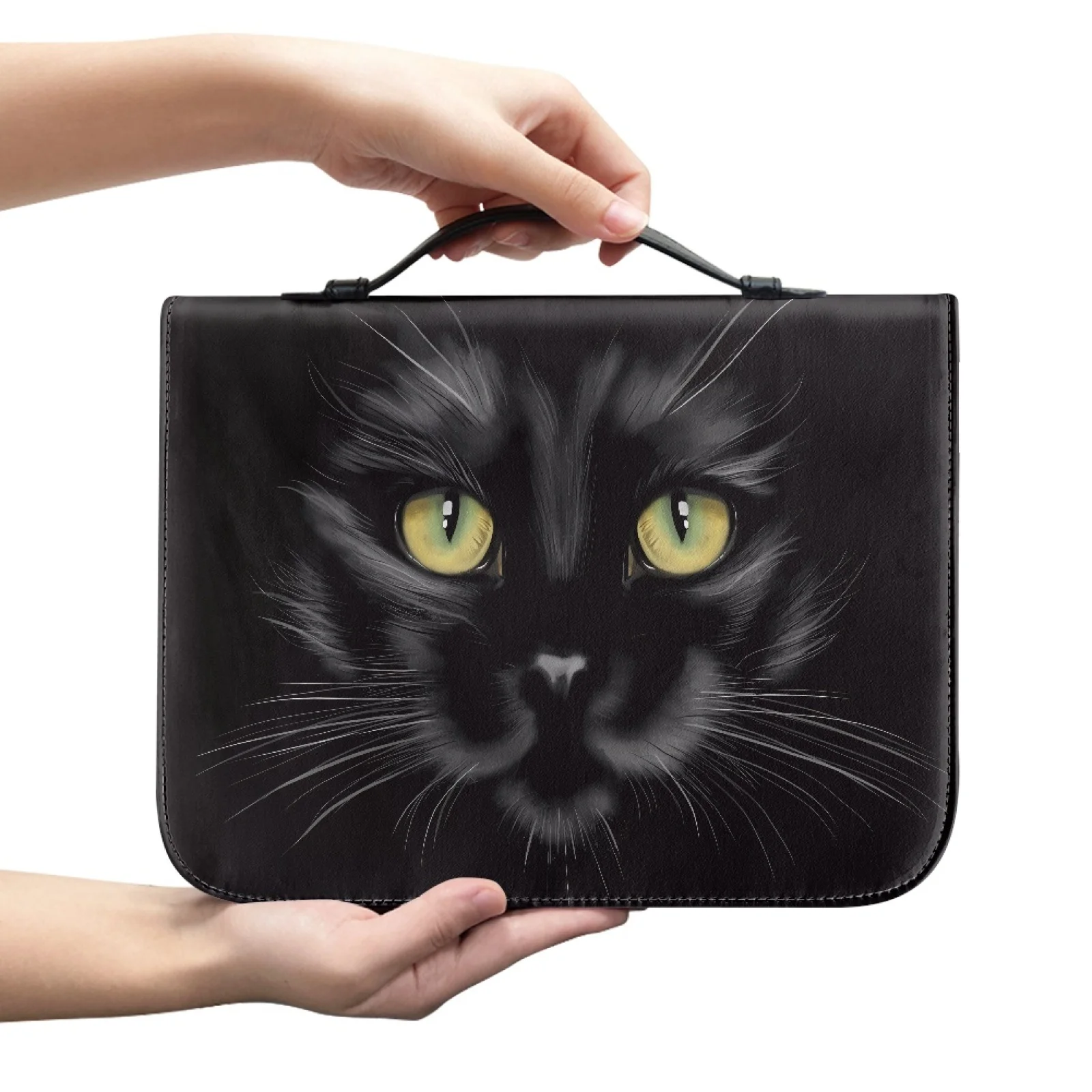 XIXIRIMIDO Cat Pattern 2026 Collection Bible Cover for Women Large Capacity Bible Bag