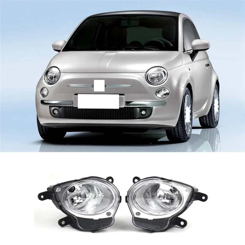

Front Bumper Lamp High Headlamp For Fiat 500 500C 2008-2015