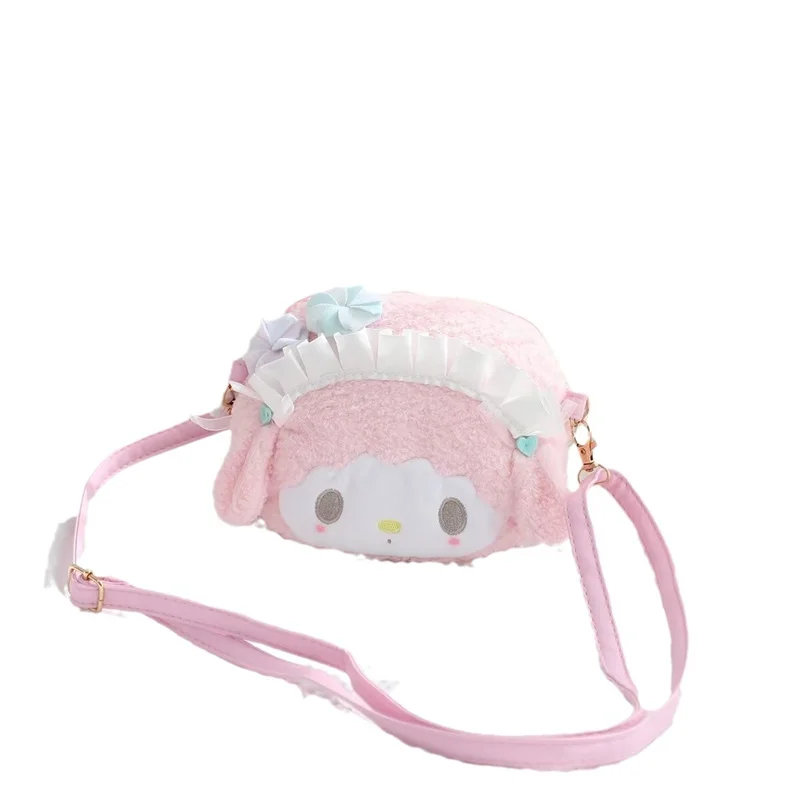 MINISO Sanrio Wallet Card Bag Cinnamoroll Cute Schoolbag Kawaii Hello Kitty Pocketbook My Melody Kuromi Backpacks