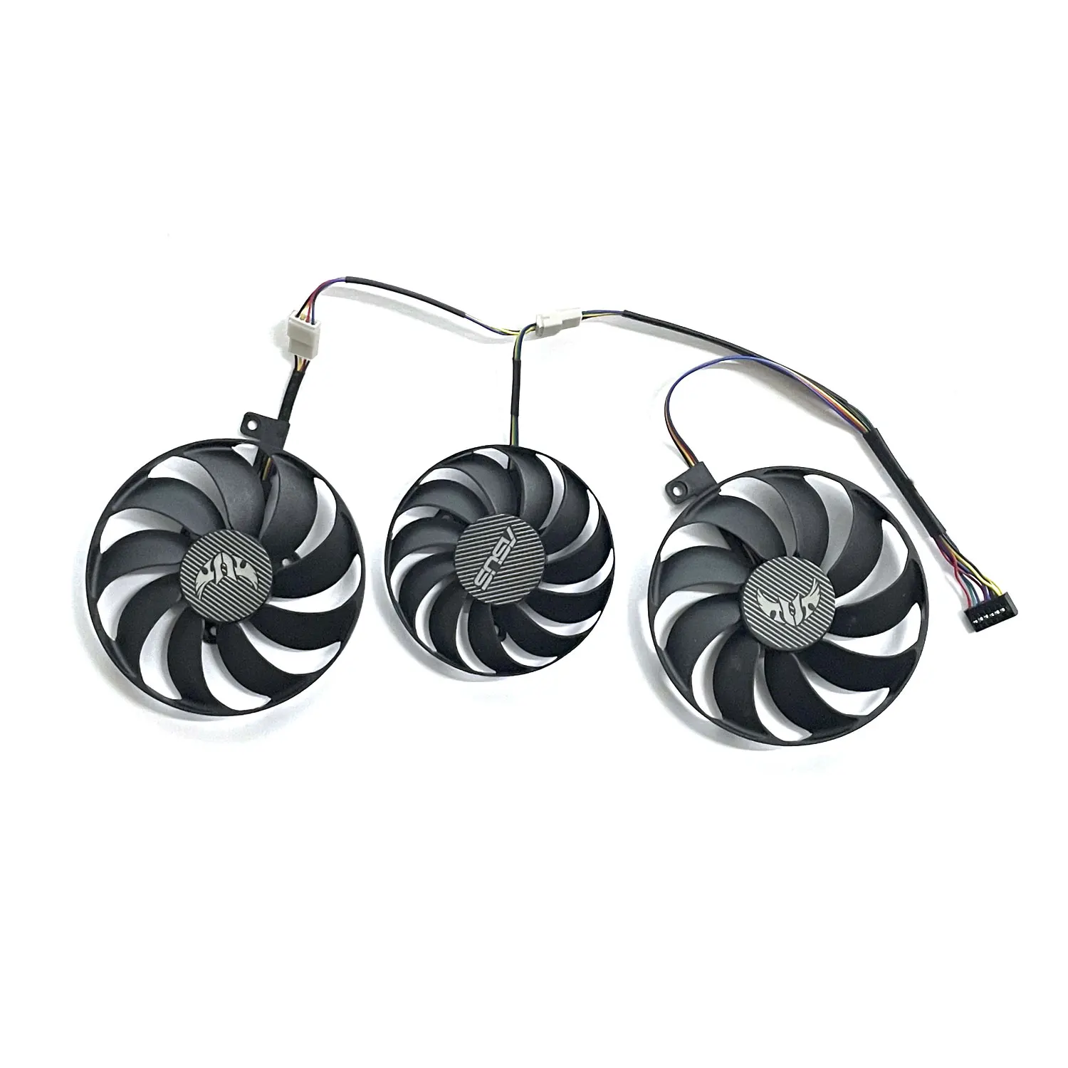 

T129215SU T129215BU FDC10H12D9-C 7PIN RX5700 5700XT GPU cooler for ASUS RX5600 5700 5700XT TUF graphics card cooling fan