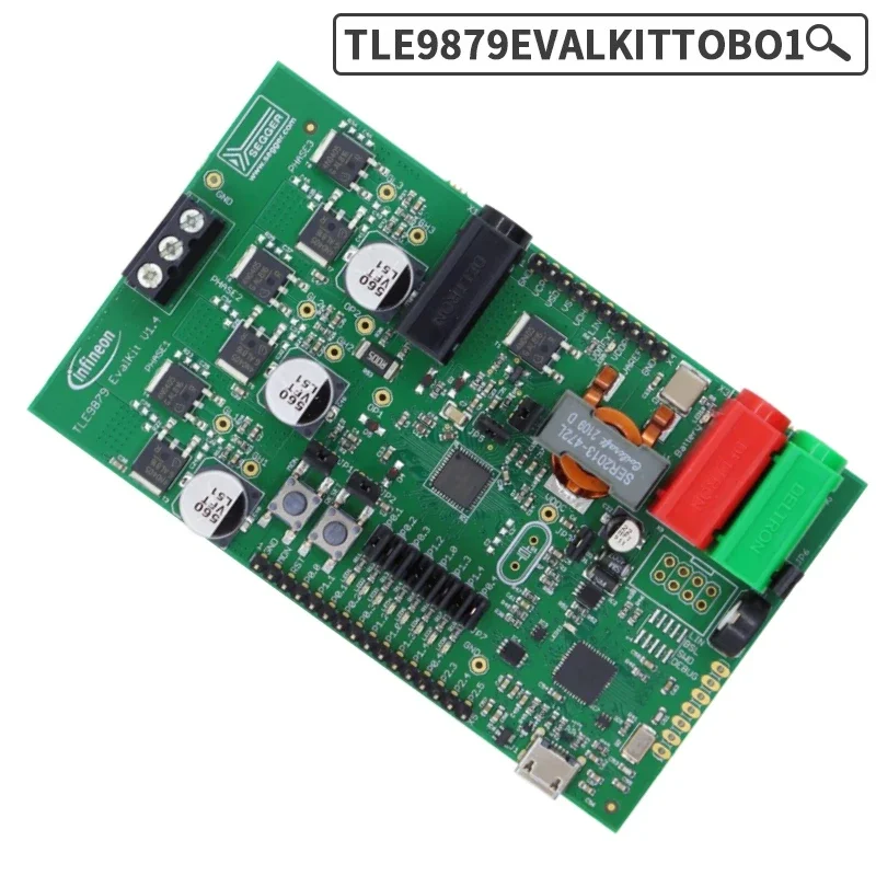 ToPESsTLE9879EVALKITTOBO1 Evaluation Board - Brushless DC Motor Control & FETS Testing (TLE9879QXA40)