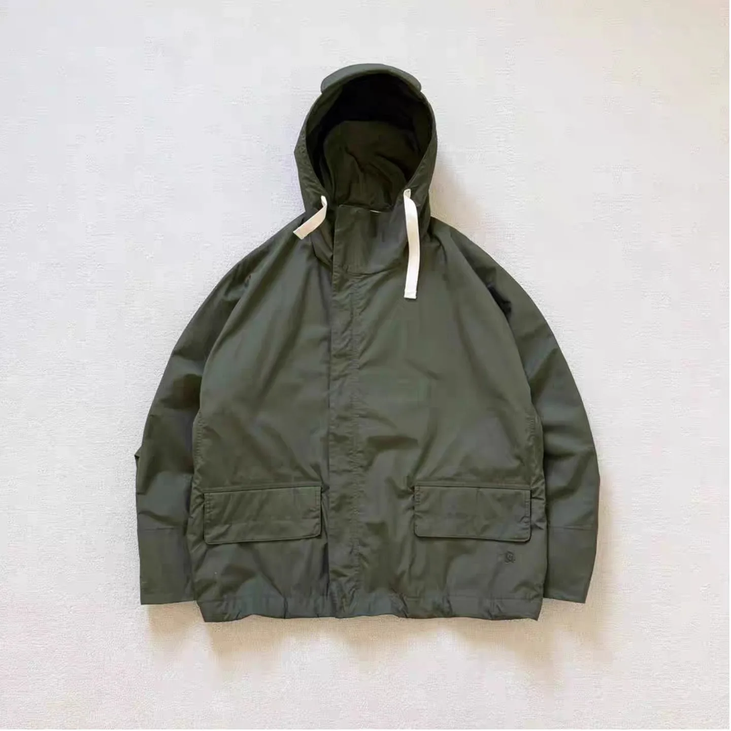 

Nanamica Japanese M51 Outdoor Functional Windproof Waterproof Loose Casual Hooded Jacket Submachine Coat