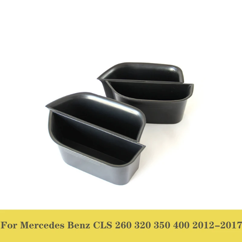 For Mercedes Benz CLS 260 320 350 400 2012-2017 Car Door Handle Container Holder Tray Storage Box Decoration