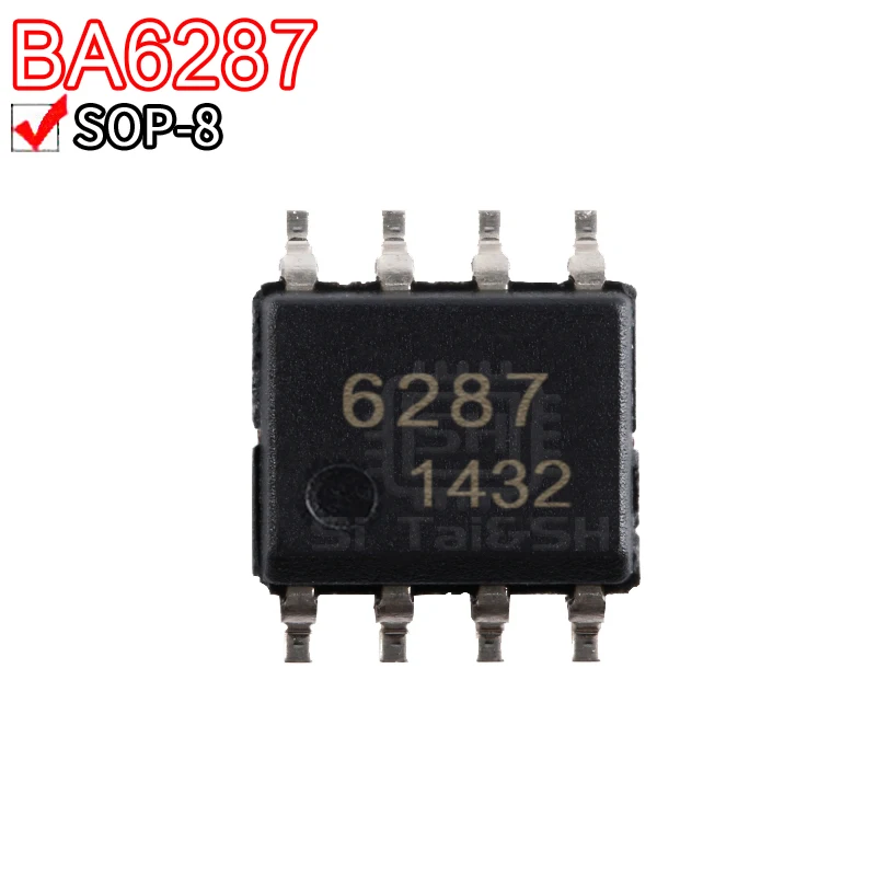 5PCS BA6287 BA6287F Motor drive chip BA6287F-E2 silk screen 6287 SOP-8