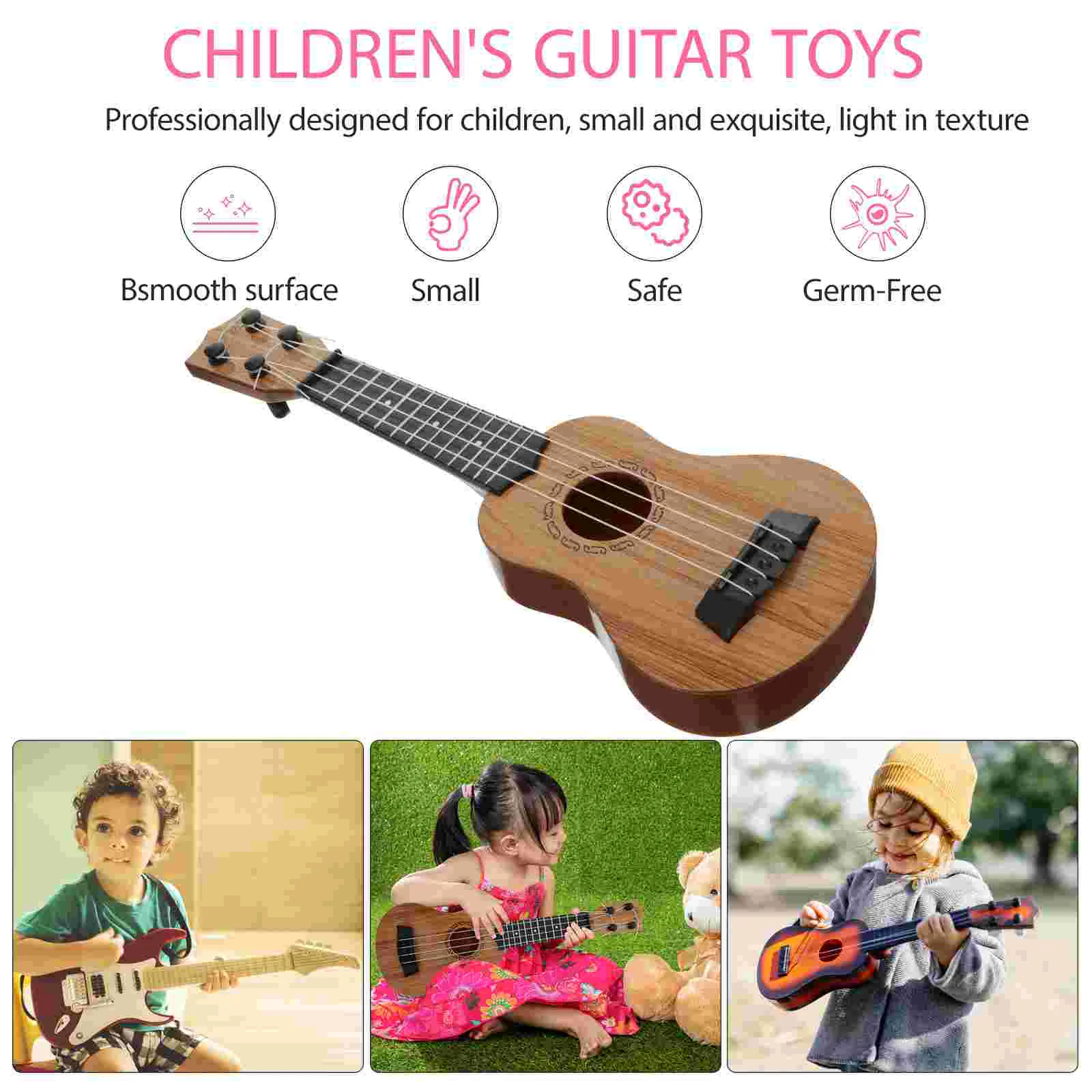 Ukulele Guitar Kids Toy Musical Beginner Instrument Toddler Mini Ukeleles Instruments Classical Children Ukelele Beginners Boys