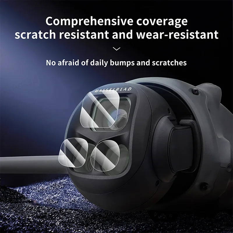 

2pcs Tempered Glass Film for DJI mavic 4 Pro Anti-scratch Screen Protective Camera Lens 9H HD Image Glass Cover Drone Accessory