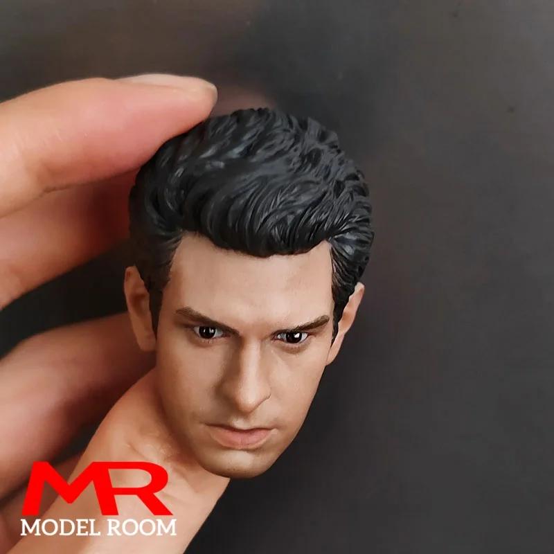 1/6 مقياس أندرو غارفيلد رئيس نحت نحت نموذج صالح 12 بوصة الذكور الجندي عمل الشكل دمى الجسم #4