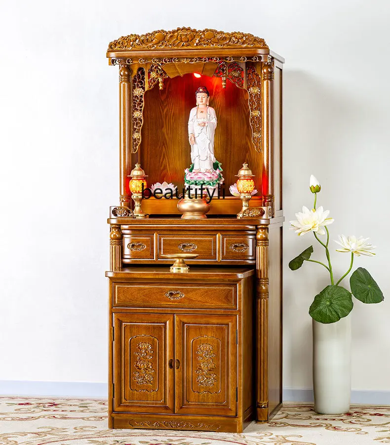 

Cabinet Buddha Shrine Altar Modern Simple Home Buddha Shrine Buddha Cabinet Clothes Closet Statue Altar