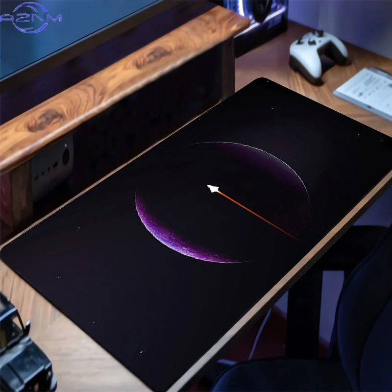 Gaming Extended Mouse Pad Gamer PC Computer Space Shuttle Cartoon Keyboard Pad Desk Mat Offices Laptop Interior Accessories Rug