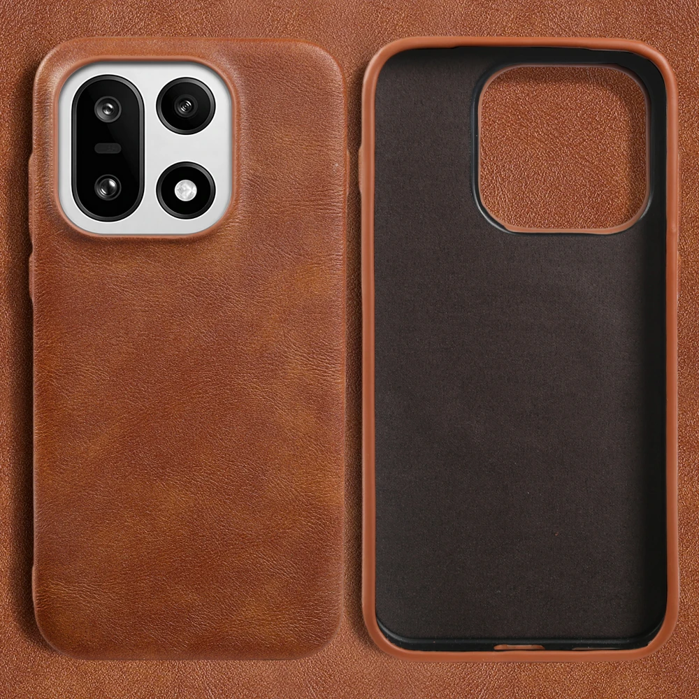 

Luxury PU Leather Shockproof Phone Case for OnePlus 15R 15 1+15 13 13R 13S 13T 12 12R 11 11R 10R 10T Nord N100 CE5 PC Hard Cover