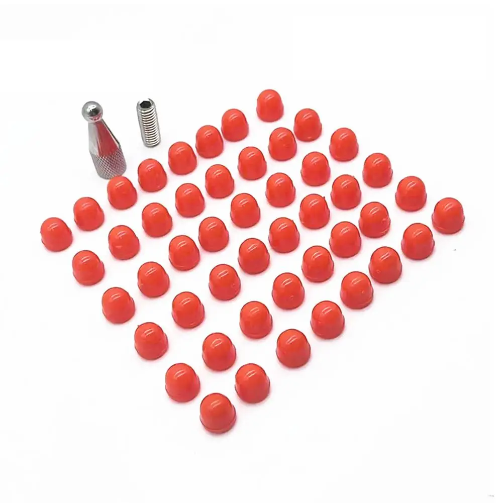 50PCS Glue Tabs Dent Removal Tools Car Dent Repair Car Dent Removal Tool Auto Paintless Dent Repair Tabs Car Tool Accessories